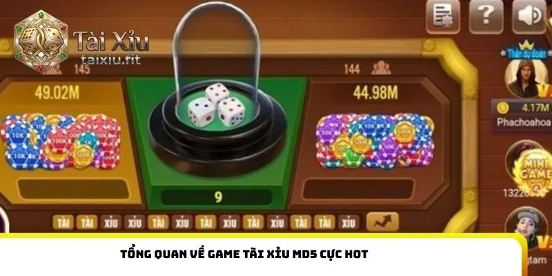 Tổng quan về game tài xỉu MD5 cực hot